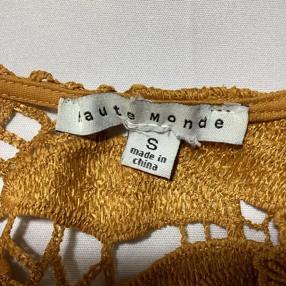 Haute Monde Olivia Lace Puff Sleeve Blouse - Picture 5 of 9